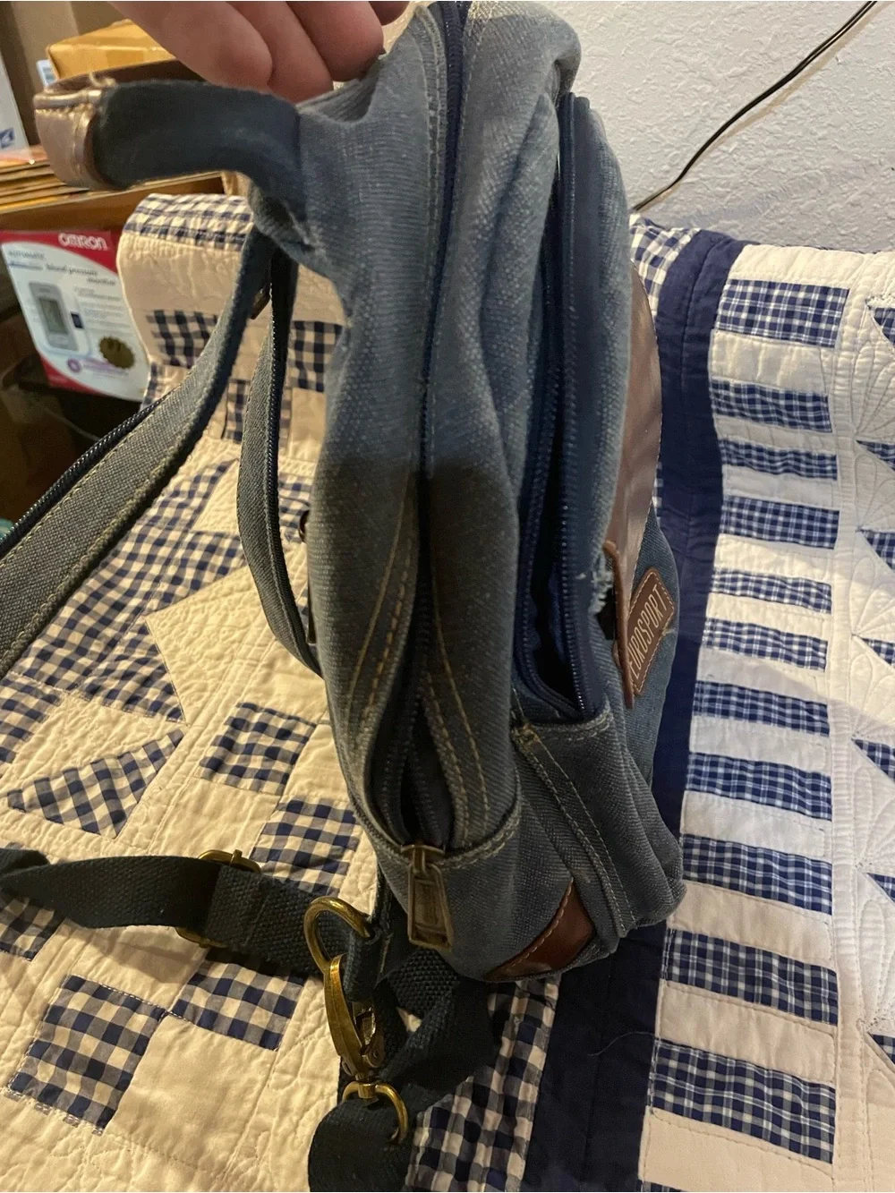 Eurosport Canvas Backpack / Sling Bag (Model B426)